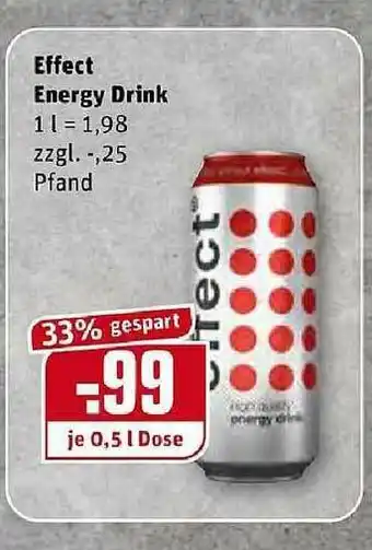 REWE Kaufpark Effect Energy Drink Angebot