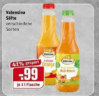 REWE Kaufpark Valensina Säfte Angebot