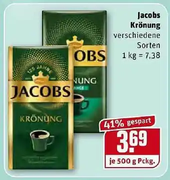 REWE Kaufpark Jacobs Krönung Angebot