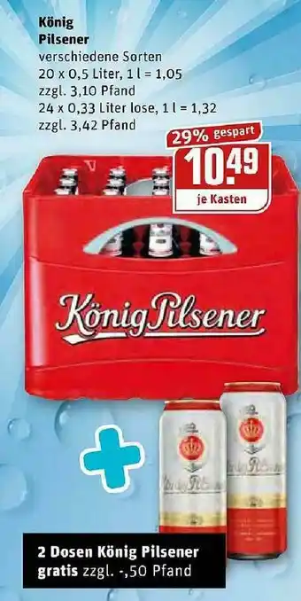 REWE Kaufpark König Pilsener Angebot