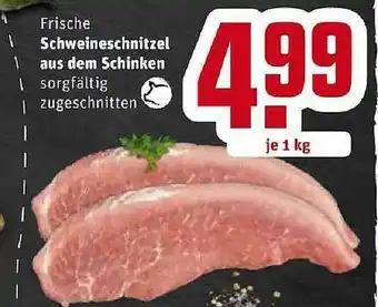 REWE Kaufpark Schweineschnitzel Aus Dem Schinken Angebot