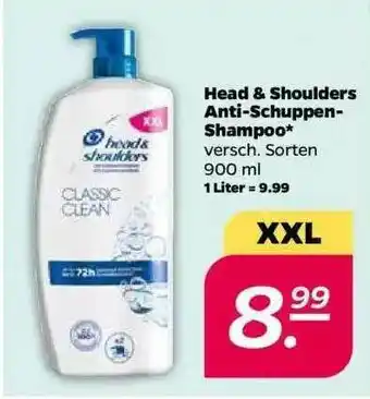 NETTO Head & Shoulder Anti Schuppen Shampoo Angebot