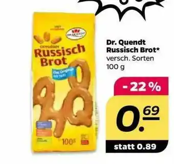 NETTO Dr Quendt Russisch Brot Angebot