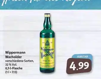 Markant Wippermann Wacholder Angebot