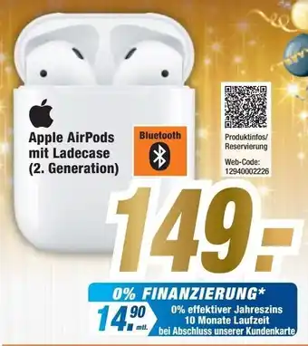 Expert Apple AirPods mit Ladecase (2. Generation) Angebot