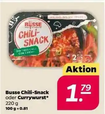 NETTO Busse Chili-snack Oder Currywurst Angebot