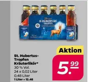 NETTO St Hubertus-tropfen Kräuterlikör Angebot