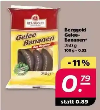 NETTO Berggold Gelee-bananen Angebot