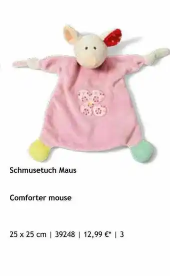 Nici Schmusetuch Maus Angebot