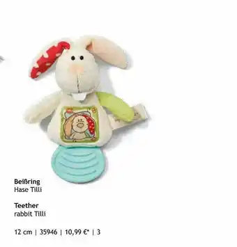 Nici Beißring Hase Tilli Angebot