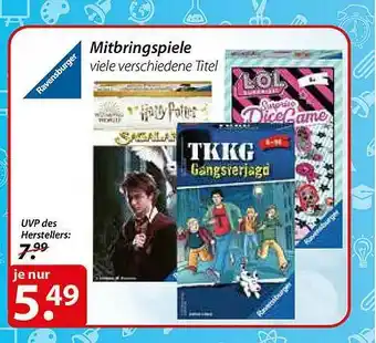 Magro Ravensburger Mitbringspiele Angebot