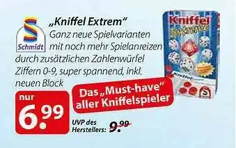 Magro Schmidt Kniffel Extrem Angebot