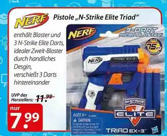 Magro Nerf Pistole „n Strike Elite Triad” Angebot