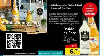 Logo Getränkemarkt Batida De Coco Angebot