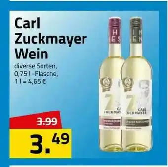 Logo Getränkemarkt Carl Zuckmayer Wein Angebot