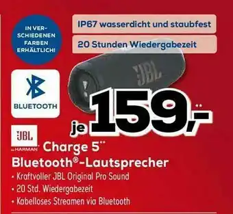 Euronics XXL Jbl Charge 5 Bluetooth Lautsprecher Angebot