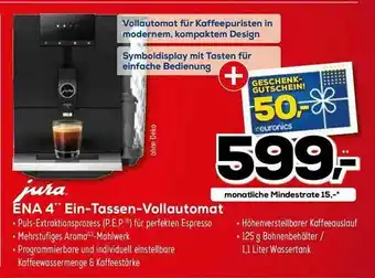 Euronics XXL Jura Ena 4 Ein-tassen-vollatomat Angebot