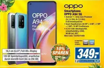 Expert Oppo Smartphone A94 5g Angebot