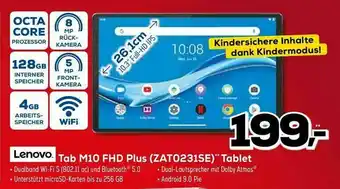 Euronics XXL Lenovo Tab M10 Fhd Plus Zat0231se Tablet Angebot