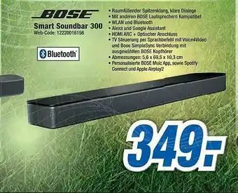 Expert Bose Smart Soundbar 300 Angebot