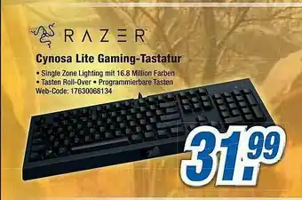 Expert Razer Cynosa Lite Gaming-tastatur Angebot