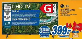 expert Techno Land Lg 43up 77009 Lb.aeu Uhd Tv Angebot