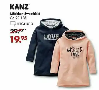 Galeria Kanz Mädchen-sweatkleid Angebot