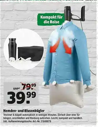 Hagebau Hemden- Und Blusenbügler Angebot