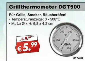 Stabilo Fachmarkt Grillthermometer Dgt500 Angebot