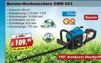 Stabilo Fachmarkt Benzin-heckenschere Gms 603 Angebot