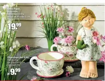 Möbelhof Deko-figur Oder Pflanztopf-set Angebot