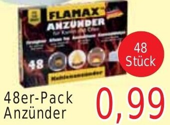 Wiglo Wunderland Flamax 48er-Pack Anzünder Angebot