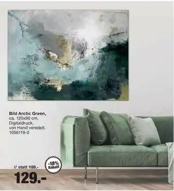 Möbelhof Bild Arctic Green Angebot