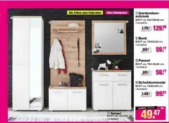 SOMIT Garderobenschrank, Bank, Paneel Oder Schuhkommode Angebot