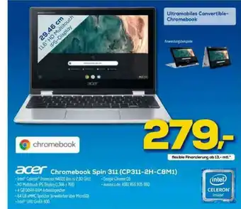 Euronics Acer Chromebook Spin 311 Cp311-2h-c8m1 Angebot