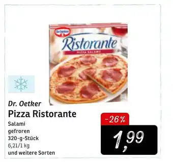 KONSUM Dr Oetker Pizza Ristorante Angebot