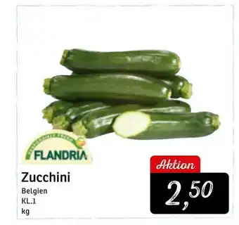 KONSUM Flandria Zucchini Angebot