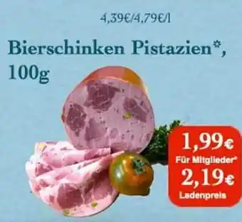 LPG Biomarkt Bierschinken Pistazien Angebot