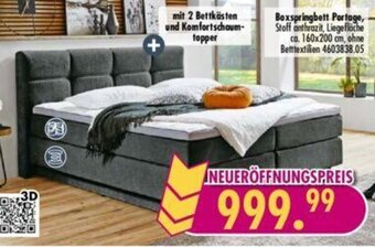 Möbel Boss Boxspringbett Portage Angebot