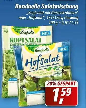 Simmel Bonduelle Salatmischung Angebot