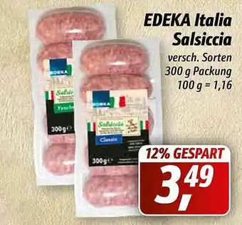 Simmel Edeka Italia Salsiccia Angebot