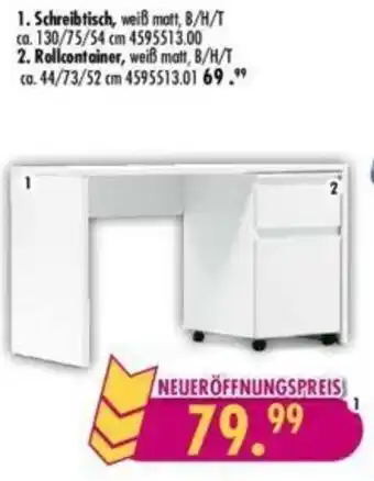 Möbel Boss Schreibtisch Angebot