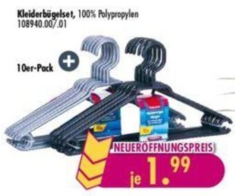 Möbel Boss Kleiderbügelset Angebot