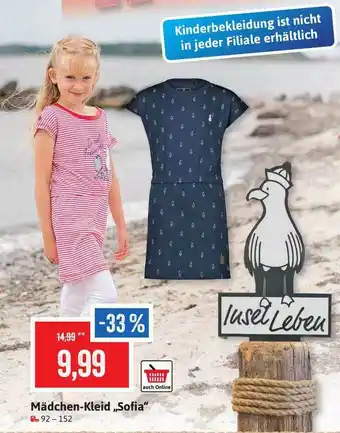 Stolz Insel Leben Mädchen-kleid „sofia” Angebot