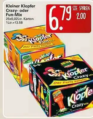 WEZ Kleiner Klopfer Crazy- Oder Fun-mix Angebot