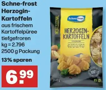 Handelshof Schne-frost Herzogin-Kartoffeln 2500 g Packung Angebot