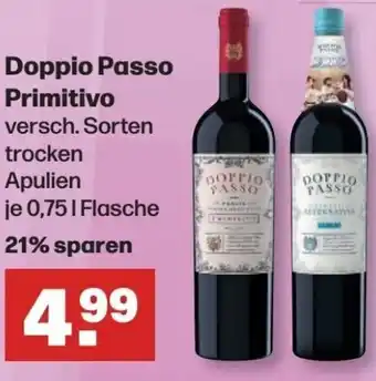 Handelshof Doppio Passo Primitivo 0,75 L Flasche Angebot