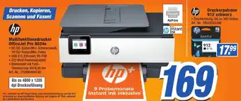 Expert Technomarkt hp Multifunktionsdrucker OfficeJet Pro 8024e Angebot