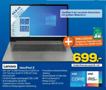 Euronics Lenovo IdeaPad 3 Angebot