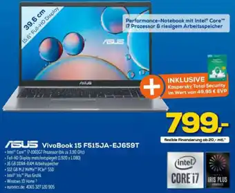 Euronics Asus ViviBook 15 F515JA-EJ659T Angebot